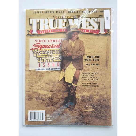 2008 True West Magazine Feb Nonfiction Western Stories 55th Year M496 - Picture 7 of 7